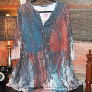 Azalea by Firmiana Tunic Top